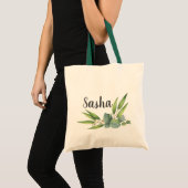 Tote Bag Bouquet Eucalyptus Foliage Personnalisé (Devant (produit))