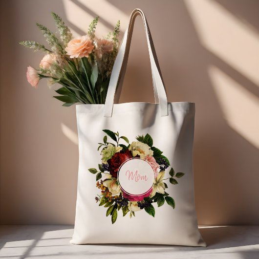 Tote Bag Bouquet floral