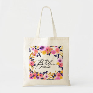 Tote Bag Bouquet Floral - Cortège de Mariée