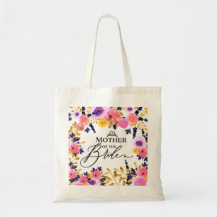 Tote Bag Bouquet Floral - Mère de la Mariée