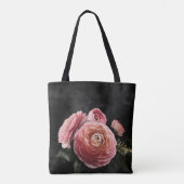 Tote Bag Bouquet floral rose romantique pour la mère de la  (Dos)