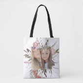 Tote Bag Bouquet floral Whimsical Photo (Devant)