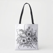 Tote Bag Bouquet Wren (Devant)
