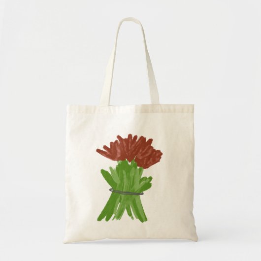 Tote Bag bouquets de fleurs (Devant)