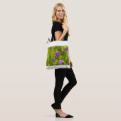 Tote Bag Bourdon en fleurs (Sur le modèle)