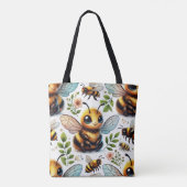 Tote Bag Bourdonnement de Joie (Dos)
