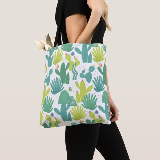 Tote Bag Bourse Cactus (De près)