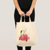 Tote Bag Bourse de fleurs de zantedeschias (Devant (produit))