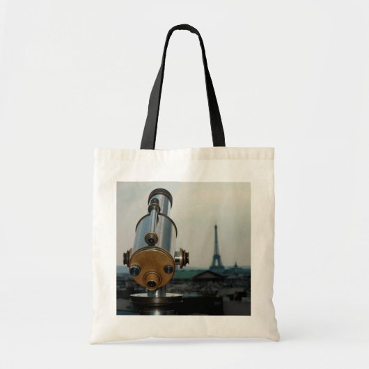 Tote Bag Bourse Grille Eiffel « French Clichés » Dénouement (Devant)