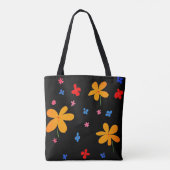 Tote Bag Bouteille jaune géant personnalisée (Dos)