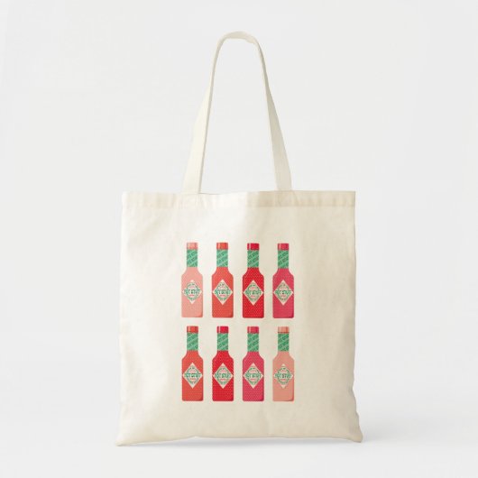 Tote Bag Bouteilles de sauce chaud Bouteille chaude Cadeau  (Devant)