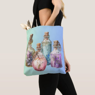 Tote Bag Bouteilles de sortilèges Flacon de potion Hallowee