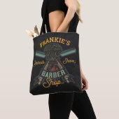 Tote Bag Boutique de coiffure personnalisée Boutique de coi (De près)