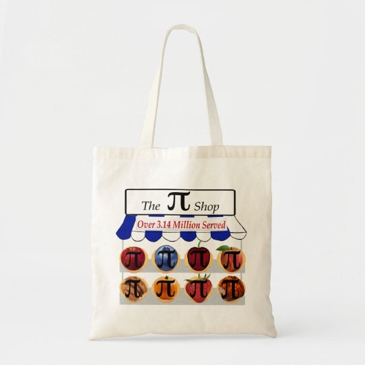 Tote Bag Boutique de Pi (Devant)