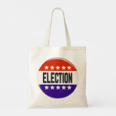 Tote Bag Bouton Élection (Dos)