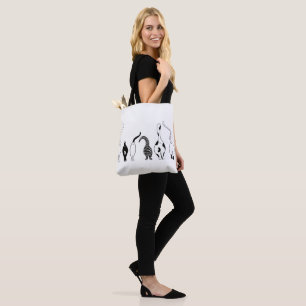 Tote Bag Boutons de chat
