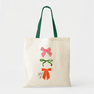 Tote Bag Bow Jolly Little Things Noël