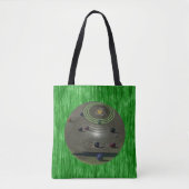 Tote Bag Bowl de compétition de pelouse, (Devant)