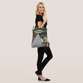 Tote Bag Bowles de pelouse Australie Fractionnement Happing (Sur le modèle)
