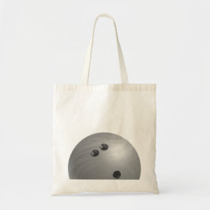 Tote Bag Bowling Ball Grey