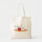 Tote Bag Bowling Ball Stritles (Devant)
