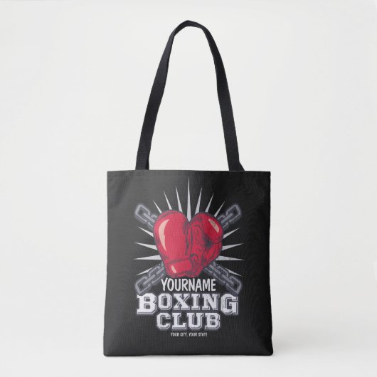 Tote Bag Boxer champion de course (Devant)