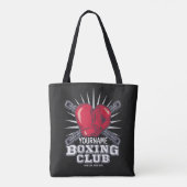 Tote Bag Boxer champion de course (Dos)