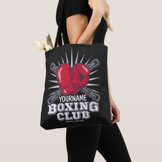 Tote Bag Boxer champion de course (De près)