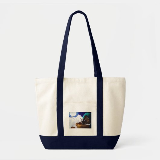Tote Bag Boxeurs éclatés (Devant)