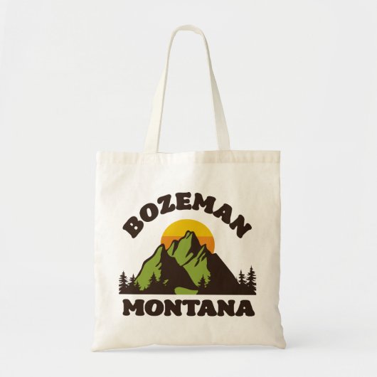 Tote Bag Bozeman, Montana (Devant)