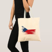Tote Bag Bracelet Drapeau tchèque (Devant (produit))