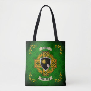 Tote Bag Brady Irish Shield & Celtic Cross Personnalisé