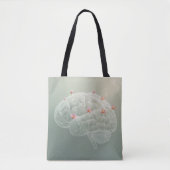 Tote Bag Brain Botanical Creativity (Devant)