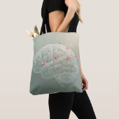 Tote Bag Brain Botanical Creativity (De près)