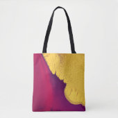 Tote Bag Braises dorées Abstrait (Devant)