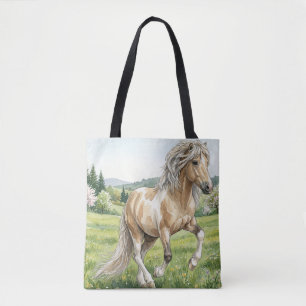 Tote Bag Brana Pinto Palomino Aquarelle islandaise