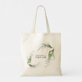 Tote Bag Branche Botanique Eucalyptus Moderne Verdure Feuil (Dos)