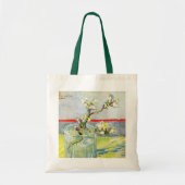 Tote Bag Branche d'amande en fleurs par Vincent van Gogh (Devant)