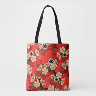Tote Bag Branche de cerisier japonais : élégant