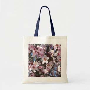 Tote Bag Branche de fleurs roses Printemps Floral