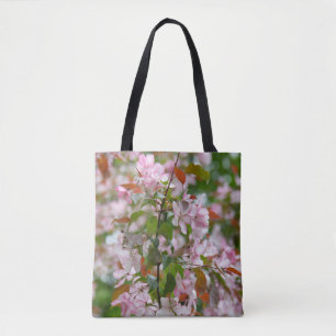 Tote Bag Branche délicate avec fleurs pommier