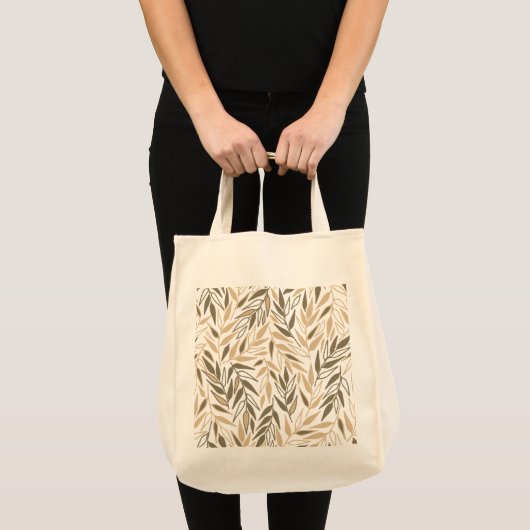 Tote Bag Branche feuille. (Devant (produit))