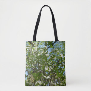 Tote Bag Branche of Dogwood Blossoms Spring Trees