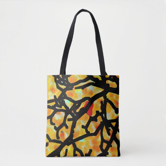 Tote Bag Branches arborescentes en automne (Devant)