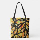 Tote Bag Branches arborescentes en automne (Dos)