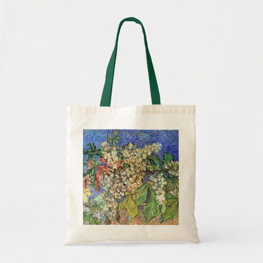 Tote Bag Branches de châtaignes florissantes par Vincent va (Devant)