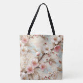 Tote Bag Branches de fleurs d'Apple (Devant)