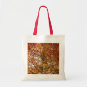 Tote Bag Branches de la nature d'automne Feuille orange (Devant)