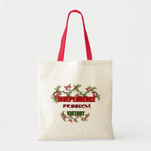 Tote Bag Branches de viburnum (Devant)