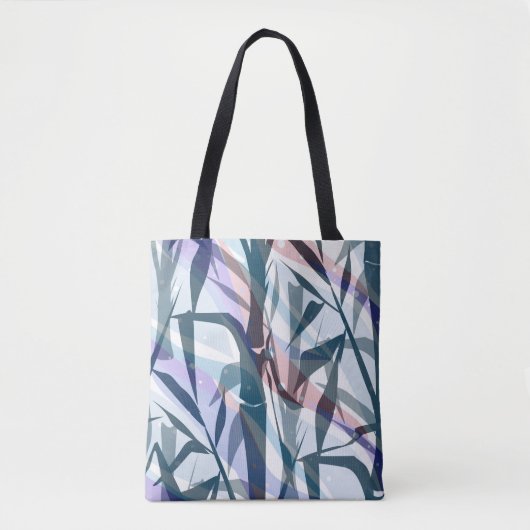 Tote Bag Branches en bambou. (Devant)